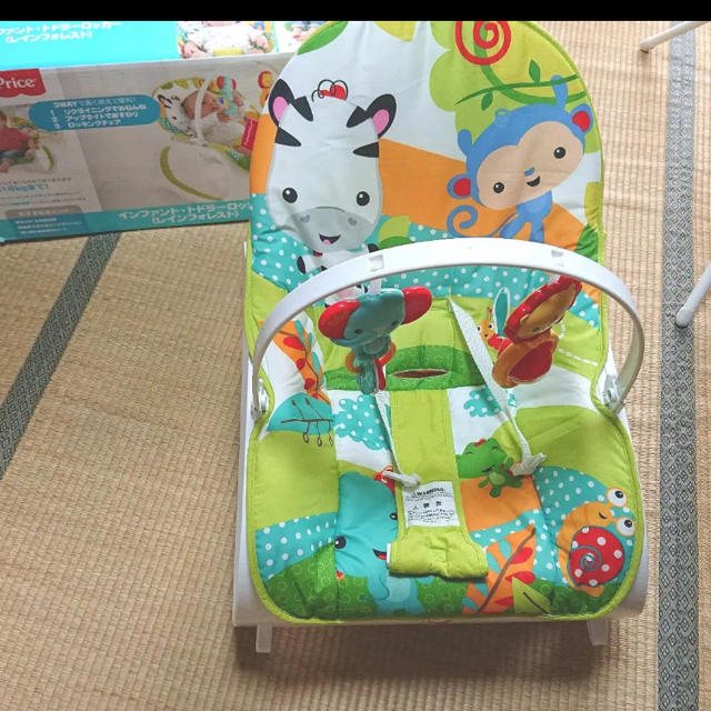 Fisher-Price(フィッシャープライス)のフィッシャープライス バウンサー 美品 キッズ/ベビー/マタニティの寝具/家具(その他)の商品写真