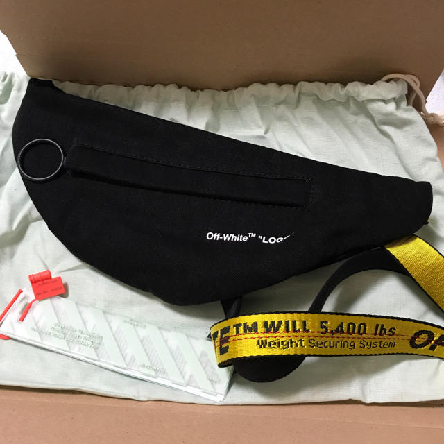 新品 未使用品 OFF-WHITE オフホワイト ボディバッグ