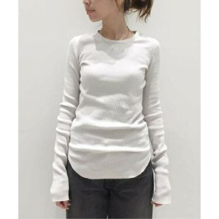 アパルトモンドゥーズィエムクラス(L'Appartement DEUXIEME CLASSE)の新品未使用 L'Appartement RIB L/S TOP アパルトモン(カットソー(長袖/七分))