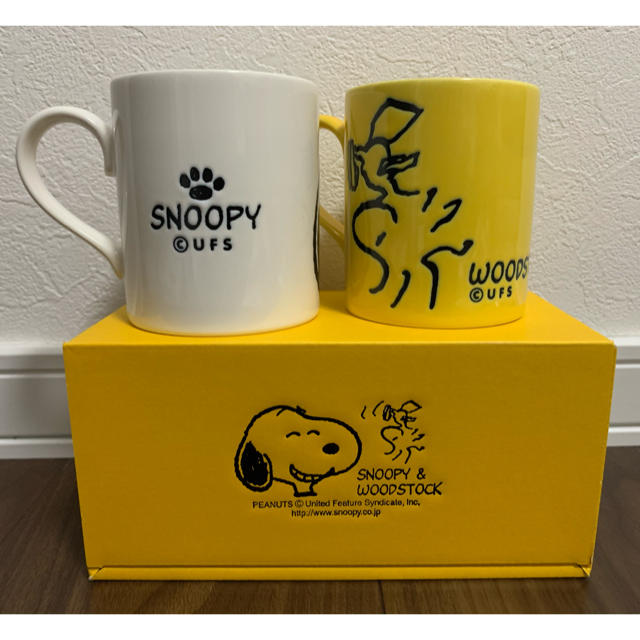 Snoopy 新品未使用 スヌーピー ペア マグカップ 箱状態良好 の通販 By I0111 S Shop スヌーピーならラクマ