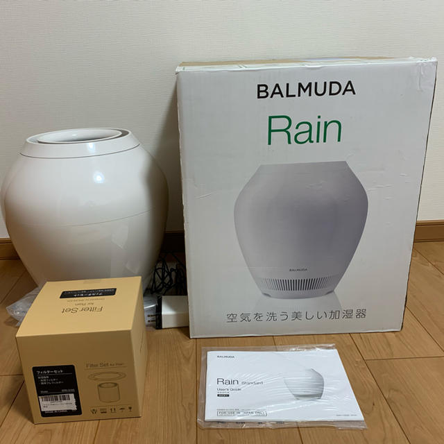 BALMUDA(バルミューダ)の【送料無料】バルミューダ RAIN ERN-1100SD-WK スマホ/家電/カメラの生活家電(加湿器/除湿機)の商品写真