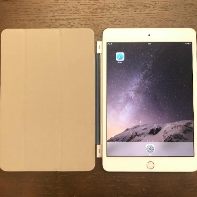 iPad(アイパッド)のiPad mini4 16GB wifi GOLD スマホ/家電/カメラのPC/タブレット(タブレット)の商品写真