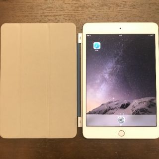 アイパッド(iPad)のiPad mini4 16GB wifi GOLD(タブレット)