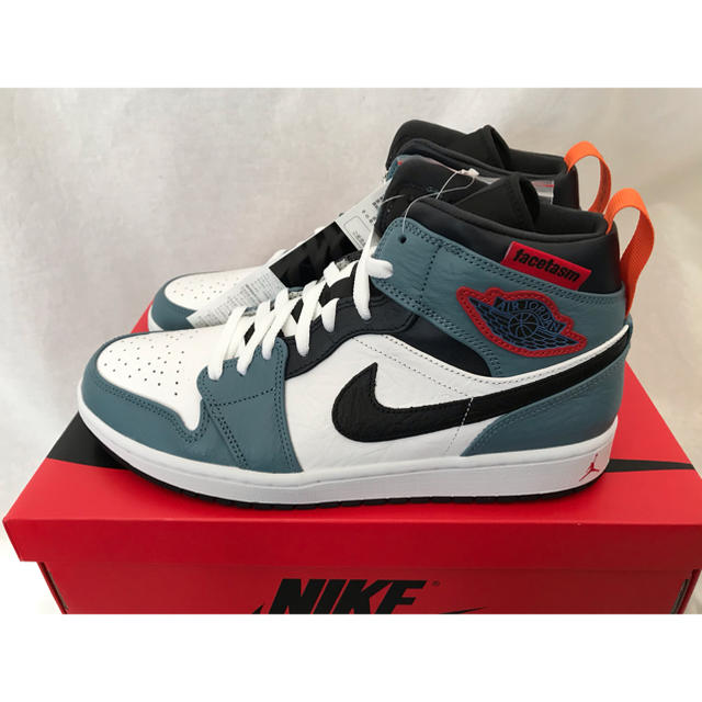 nike air jordan 1 mid フィアレス US10靴/シューズ