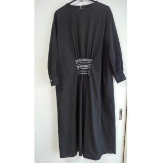 ヤエカ(YAECA)の新品○Arts&science○Front smoking dress(ロングワンピース/マキシワンピース)