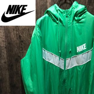 ナイキ(NIKE)の【sm.様専用】NIKE ナイキ フルジップナイロンジャケット ワンポイントロゴ(ナイロンジャケット)