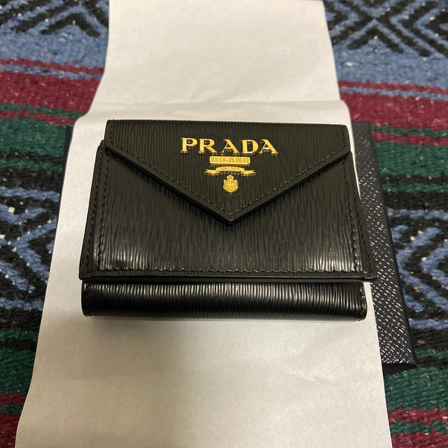 【超美品】PRADA/VITELLO MOVE/レザー NERO