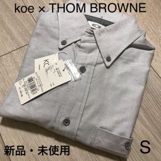 トムブラウン(THOM BROWNE)の【新品】koe THOM BROWNE オックスフォードシャツ Sサイズ(シャツ)