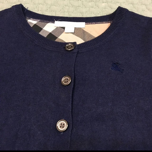 BURBERRY(バーバリー)のバーバリー　キッズ　カーディガン8y キッズ/ベビー/マタニティのキッズ服女の子用(90cm~)(カーディガン)の商品写真