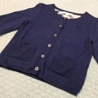 バーバリー(BURBERRY)のバーバリー　キッズ　カーディガン8y(カーディガン)