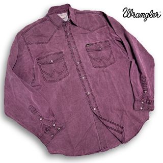 ラングラー(Wrangler)の1889 80s USA Wrangler ラングラー　シャツ　ビンテージ(シャツ)