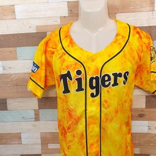 ハンシンタイガース(阪神タイガース)の【Tigers】 美品 阪神タイガース 応援ウェア イエロー サイズFREE(応援グッズ)