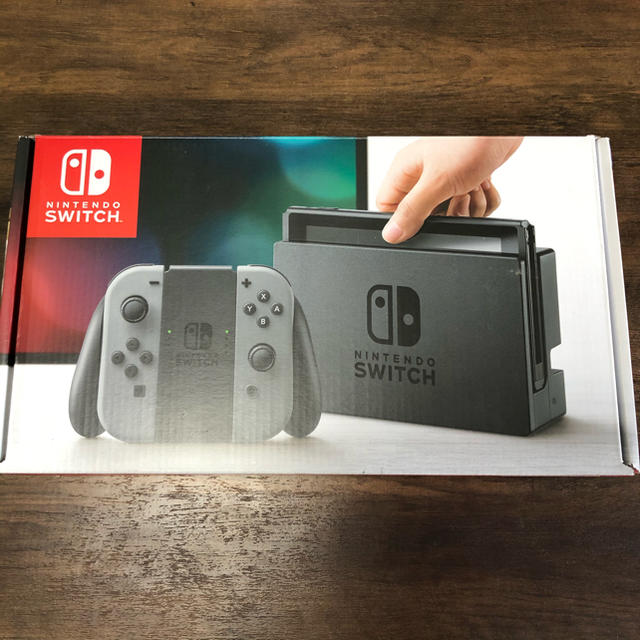 Nintendo Switch JOY-CON グレー 本体 - 家庭用ゲーム機本体