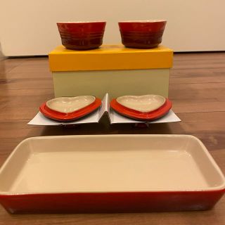 ルクルーゼ(LE CREUSET)の【 新品 ル・クルーゼ 】 ラムカン セット(食器)