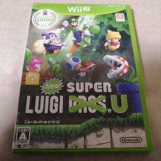 New スーパールイージ U Wii U　ジャンク扱い(家庭用ゲームソフト)