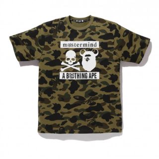 アベイシングエイプ(A BATHING APE)のコージ様　mastermind bape tシャツ　Lサイズ(Tシャツ/カットソー(半袖/袖なし))