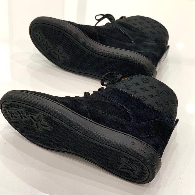 LOUIS VUITTON(ルイヴィトン)の専用 1218 美品 ヴィトン ミレニアムライン インヒール スニーカー 黒 レディースの靴/シューズ(スニーカー)の商品写真