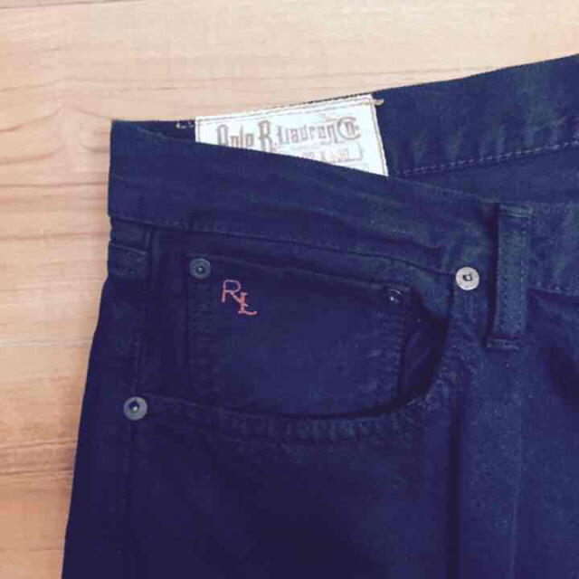 POLO RALPH LAUREN(ポロラルフローレン)の美品 polo ブラックパンツ メンズのパンツ(ワークパンツ/カーゴパンツ)の商品写真