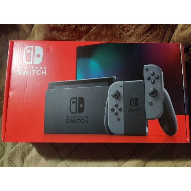 ニンテンドースイッチ　グレー　新型　美品