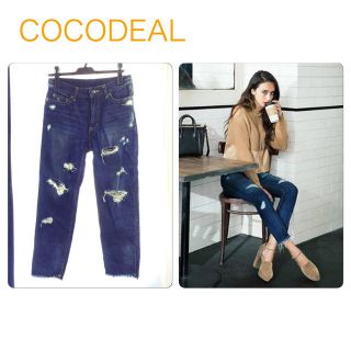 ココディール(COCO DEAL)のCOCODEAL♡今季クラッシュデニム(デニム/ジーンズ)