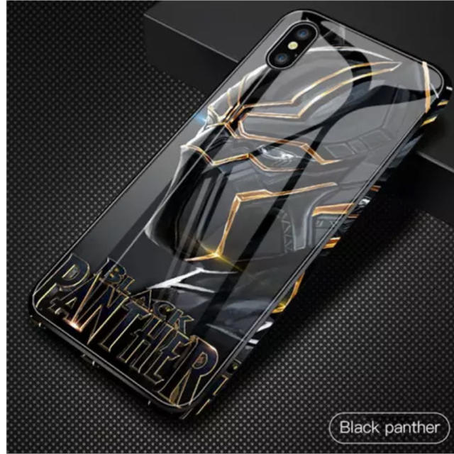 MARVEL(マーベル)のスパイダーマン iPhoneケース 光沢のあるガラス素材 スマホ/家電/カメラのスマホアクセサリー(iPhoneケース)の商品写真