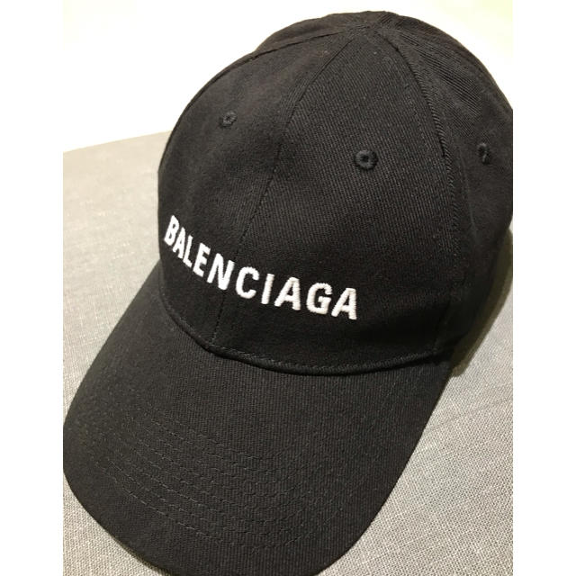 BALENCIAGA バレンシアガ キャップ ブラック付属品ショッパーレシート原本