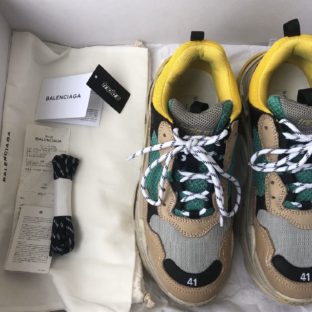 新品本物 Balenciaga - BALENCIAGA tripleS イタリア製 スニーカー