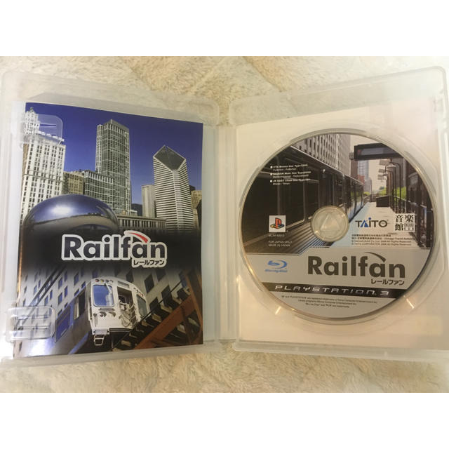 PlayStation3(プレイステーション3)のPS3 Railfan レールファン エンタメ/ホビーのゲームソフト/ゲーム機本体(家庭用ゲームソフト)の商品写真