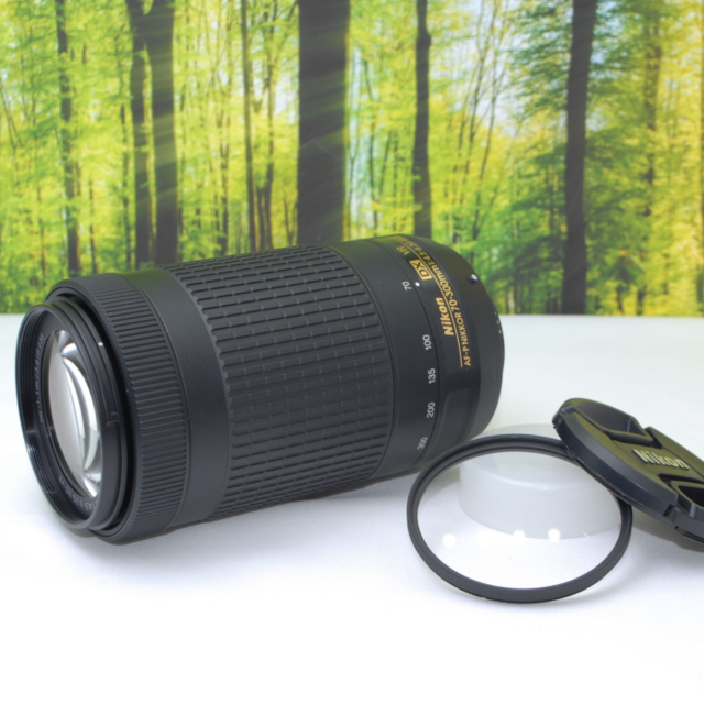 ニコン AF-P 70-300mm☆新型の超望遠レンズ☆670-1 【オンライン