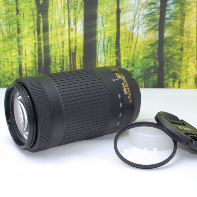 ニコン AF-P 70-300mm☆新型の超望遠レンズ★670-1