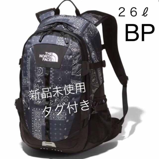 【新品未使用】ノースフェイス ホットショットクラシック ２６L バンダナプリント