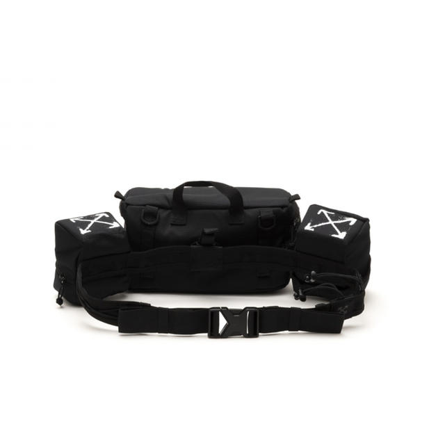 Nike U NRG OFF-WHITE DUFF BAG Black