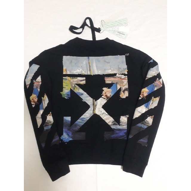 OFF-WHITE　DIAG COLORED ARROWS SLIM CREW