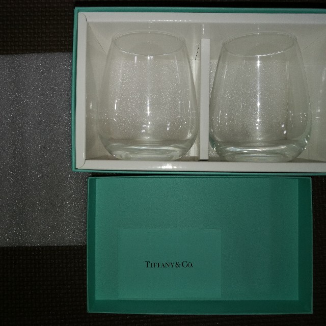Tiffany & Co.(ティファニー)のTiffany（ティファニー）ペアグラス インテリア/住まい/日用品のキッチン/食器(グラス/カップ)の商品写真