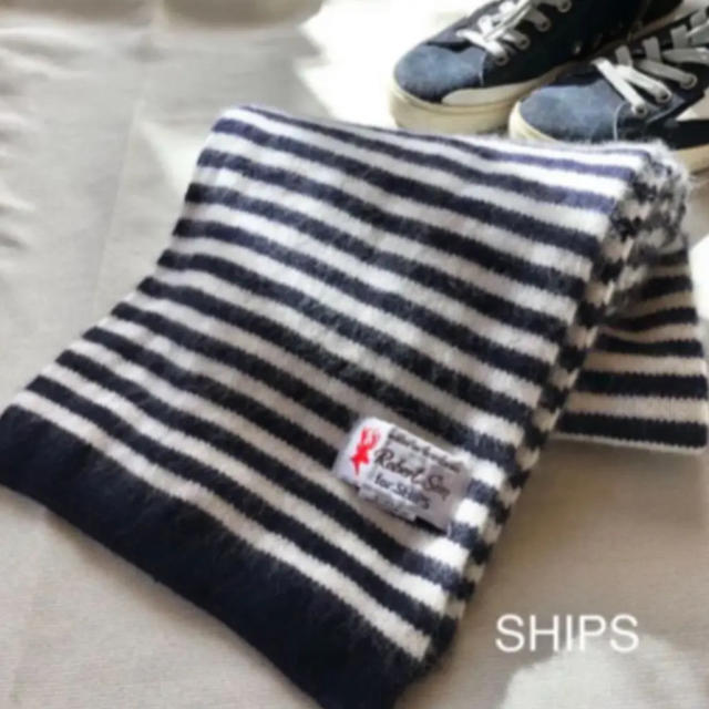 SHIPS(シップス)の【美品】Robert Sim×SHIPSのマフラー レディースのファッション小物(マフラー/ショール)の商品写真