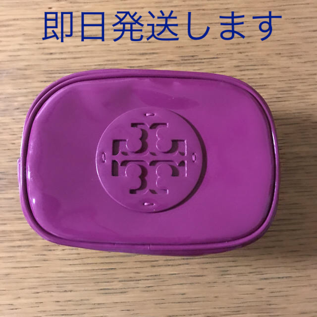 Tory Burch(トリーバーチ)の本日限定値下げ　ポーチ　トリーバーチ　濃いピンク レディースのファッション小物(ポーチ)の商品写真