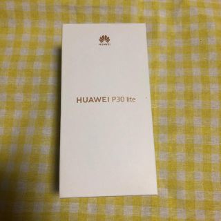 アンドロイド(ANDROID)の新品未使用HUAWEI P30 lite ピーコックブルー　SIMフリー(スマートフォン本体)