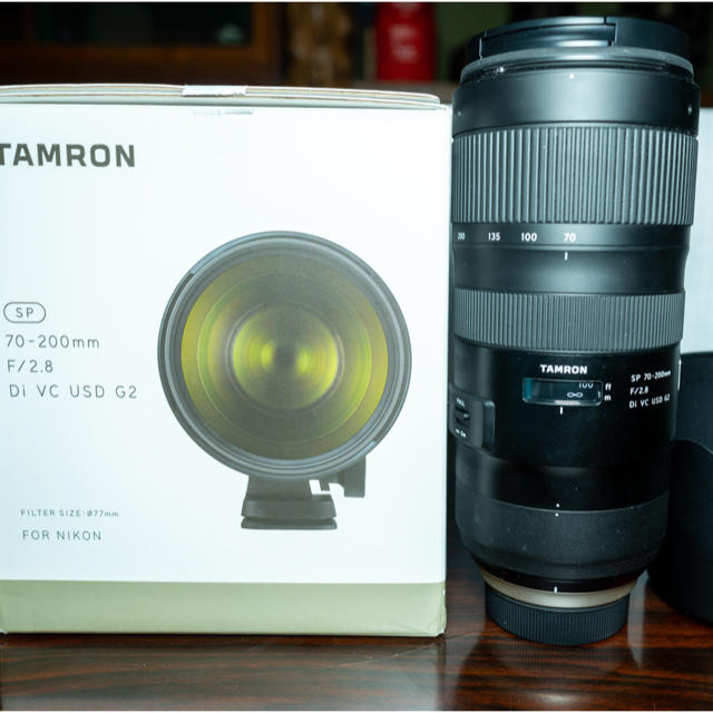 77mm質量タムロン SP 70-200mm F/2.8 Di VC USD G2 ニコン