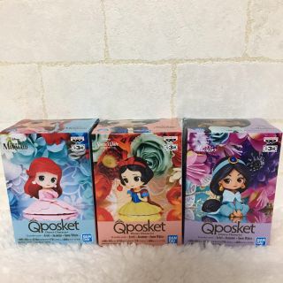 バンプレスト(BANPRESTO)の新品未開封☆Qposket petit ディズニープリンセス セット(アニメ/ゲーム)