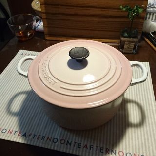 ルクルーゼ(LE CREUSET)のル・クルーゼ ココットロンド22㌢(鍋/フライパン)