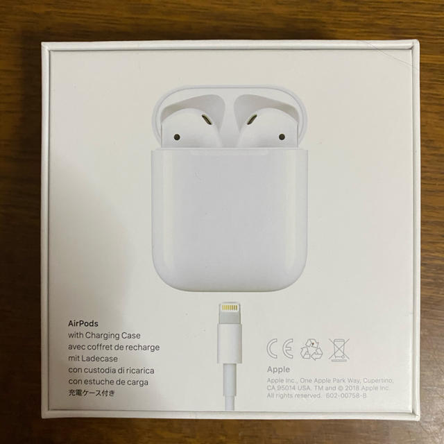 Apple AirPods2ヘッドフォン/イヤフォン
