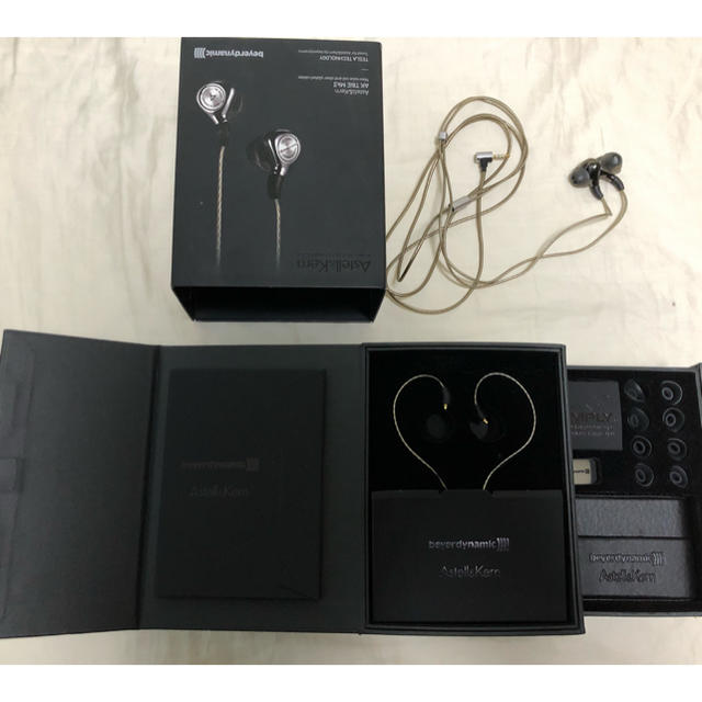 iriver(アイリバー)のAstell&Kern AK T8iE MkⅡ beyerdynamic スマホ/家電/カメラのオーディオ機器(ヘッドフォン/イヤフォン)の商品写真