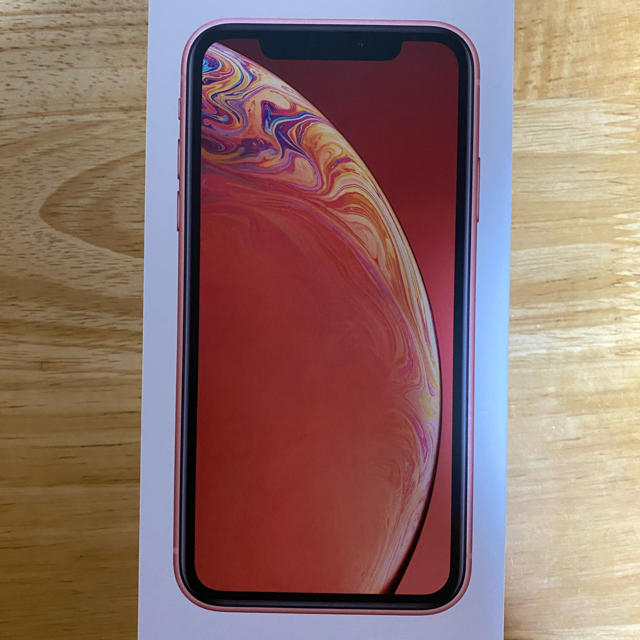 公式ショップ】 iPhone XR Coral 128 GB SIMフリー