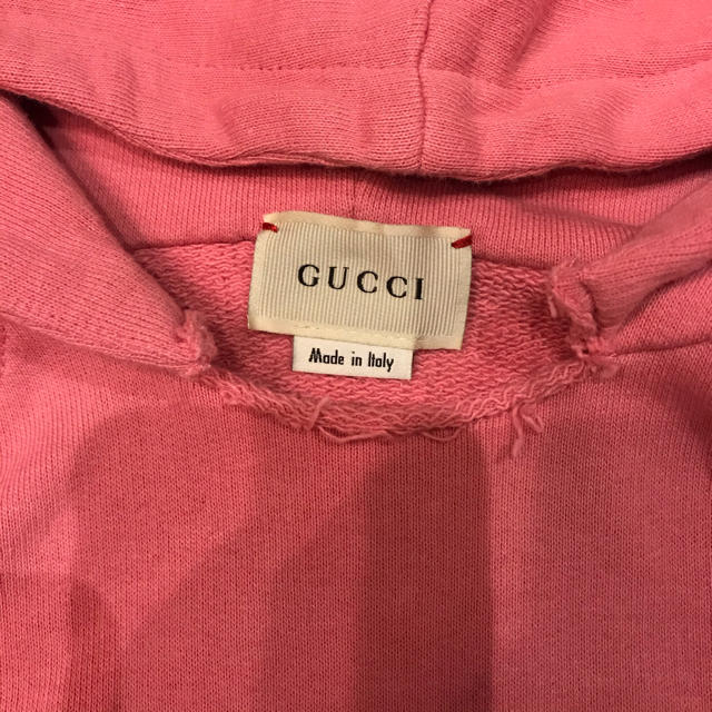 Gucci(グッチ)のグッチ　チルドレン　５y  フードトレーナー キッズ/ベビー/マタニティのキッズ服女の子用(90cm~)(Tシャツ/カットソー)の商品写真