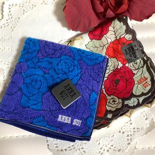 アナスイ(ANNA SUI)の新品❣️ANNA SUI❣️タオルハンカチと大判ハンカチセット(ハンカチ)