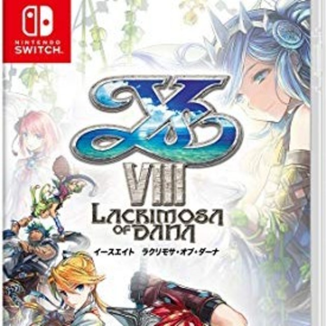 新品同様！任天堂Switch用イースVIII　スイッチ用イース8 エンタメ/ホビーのゲームソフト/ゲーム機本体(携帯用ゲームソフト)の商品写真