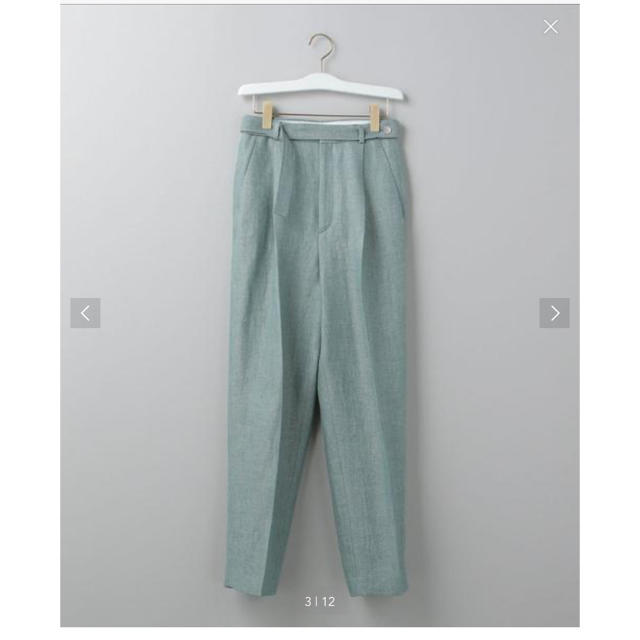 BEAUTY&YOUTH UNITED ARROWS(ビューティアンドユースユナイテッドアローズ)のroku nakajiro dyed pants お値下げ中 レディースのパンツ(カジュアルパンツ)の商品写真