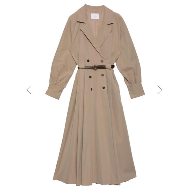 Ameri VINTAGE(アメリヴィンテージ)のAmerivintage LONG COAT LIKE BELT DRESS レディースのワンピース(ロングワンピース/マキシワンピース)の商品写真