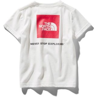 ザノースフェイス(THE NORTH FACE)の130 THE　NORTH　FACE ショートスリーブスクエアロゴティー(Tシャツ/カットソー)