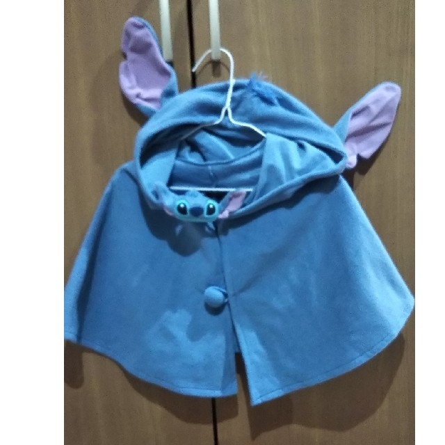 Disney(ディズニー)のstitch  KIDS フリースポンチョ✩.*˚ キッズ/ベビー/マタニティのキッズ服男の子用(90cm~)(ジャケット/上着)の商品写真